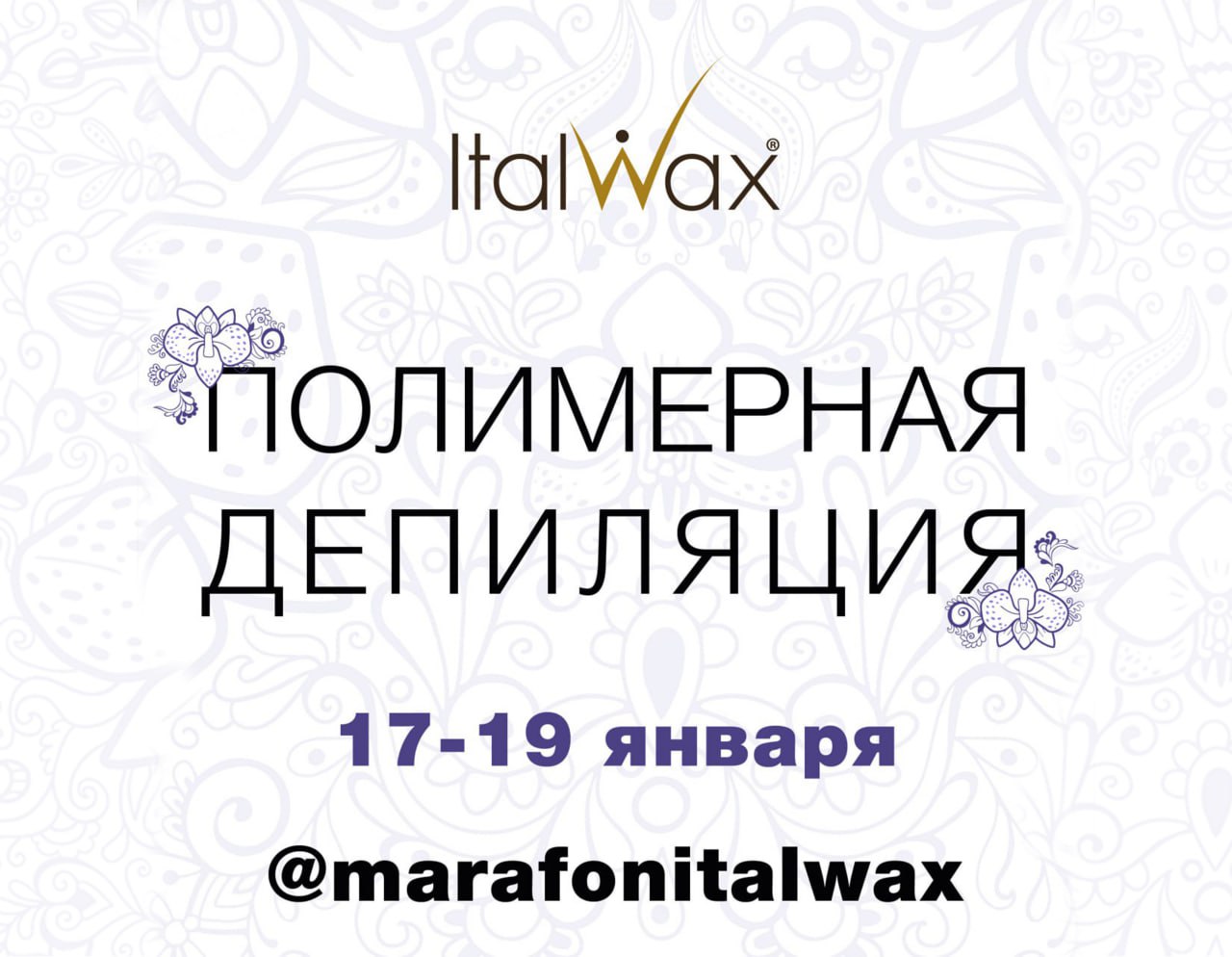 17-19 января марафон ITALWAX